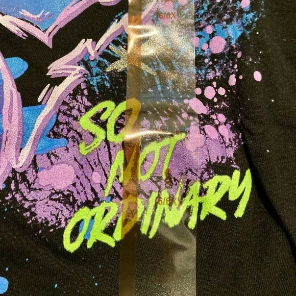 Disney NWT Girls Descendants Sz 6/6X T-shirt So Not Ordinary - Picture 5 of 6